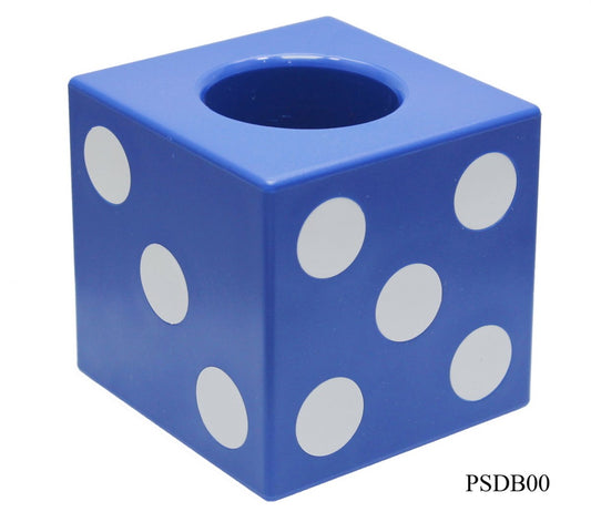 Dice-Shaped Pen Holder
