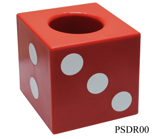 Dice-Shaped Pen Holder