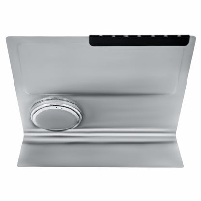 Metal Desktop Perpetual Calendar with Analog Clock