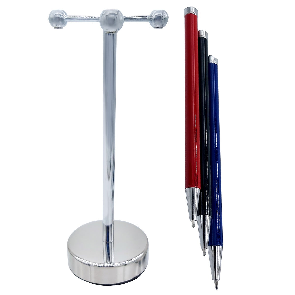 Magnetic 3-Pen Rotating Stand