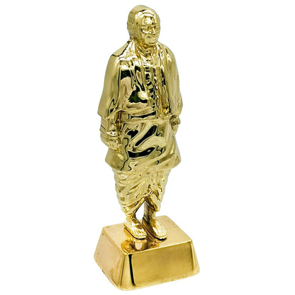 Wood Heart Sardar Vallabhbhai Patel Miniature Figurine