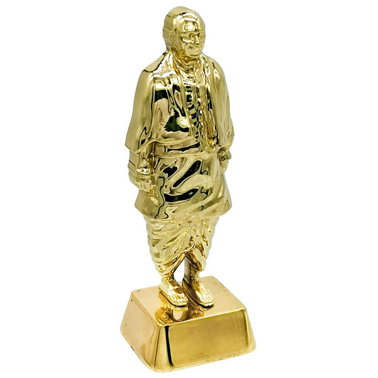 Wood Heart Sardar Vallabhbhai Patel Miniature Figurine