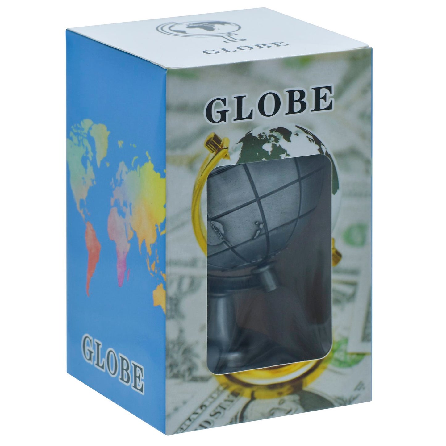 Miniature Metal World Globe – Desk & Shelf Décor