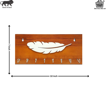 FeatherTouch Wooden Key Holder