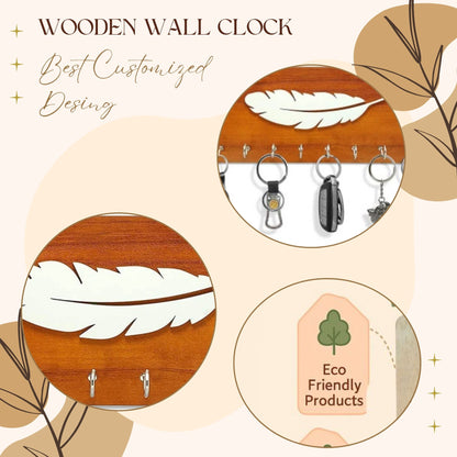 FeatherTouch Wooden Key Holder