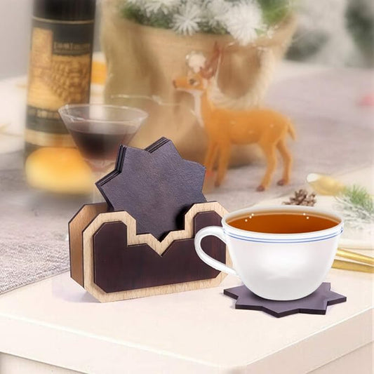 Wooden Tabletop Napkin Holder – Mountain Peak Design