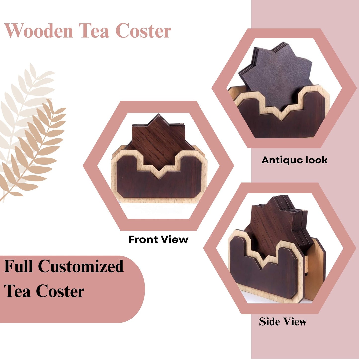 Wooden Tabletop Napkin Holder – Mountain Peak Design