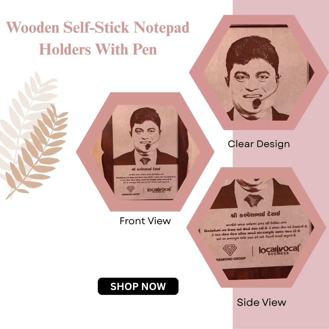 Custom Wooden Engraved Photo Frame – Personalized Recognition & Award Plaque by Wood Heart