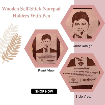 Custom Wooden Engraved Photo Frame – Personalized Recognition & Award Plaque by Wood Heart