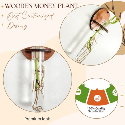 Wall-Mount Test Tube Planter