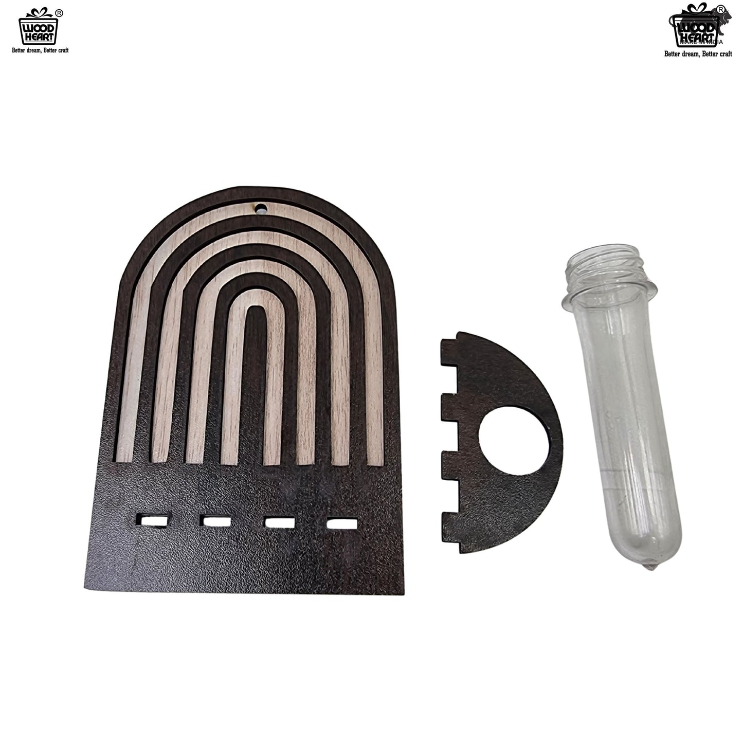 Arch Design Wall-Mount Test Tube Planter