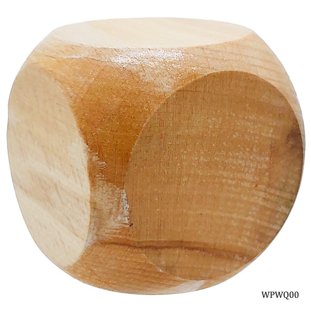 Natural Wooden Blank Dice Cube