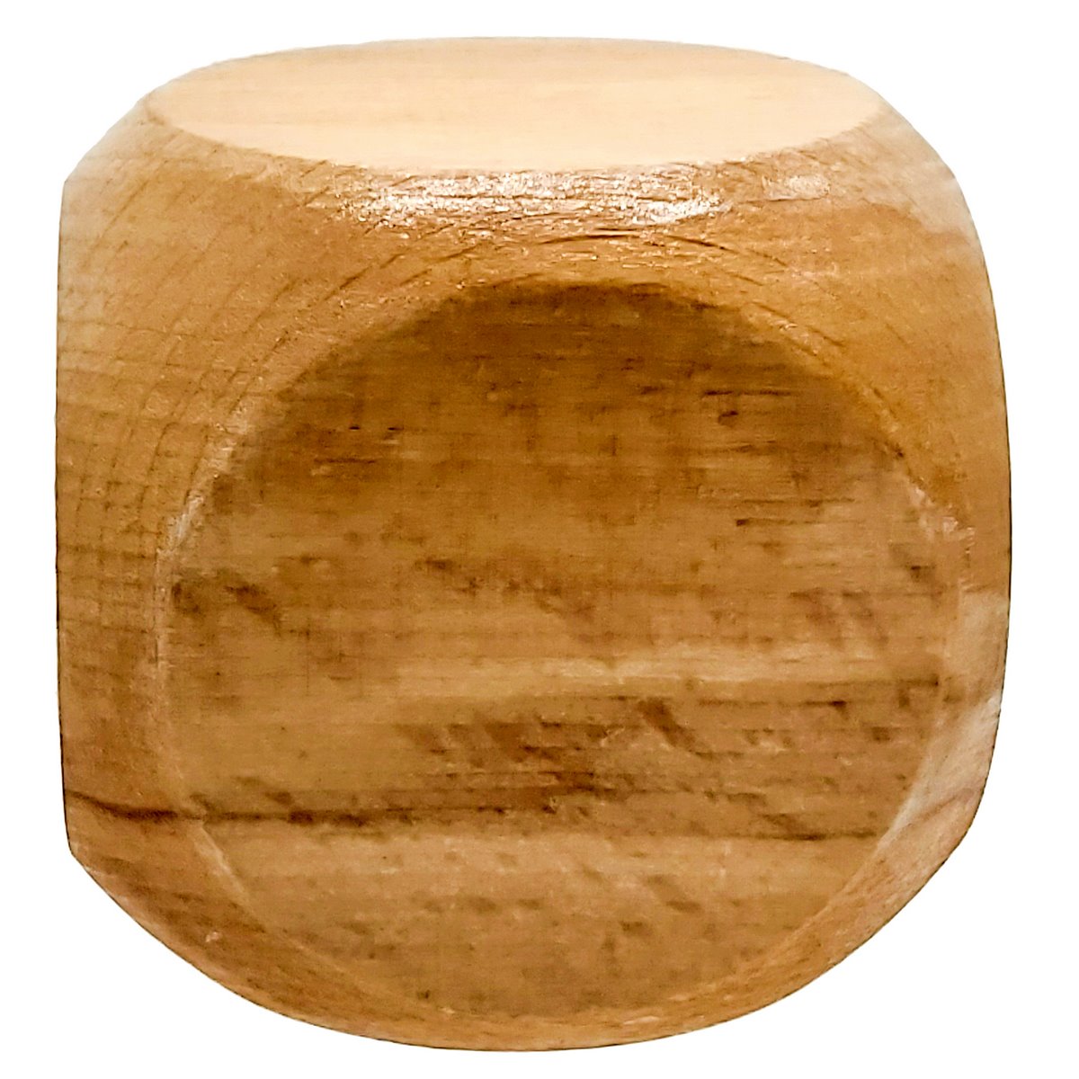 Natural Wooden Blank Dice Cube