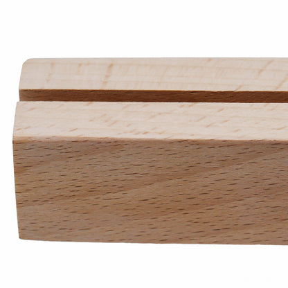 Minimalist Wooden Mobile & Tablet Stand – Solid Beech Wood Holder