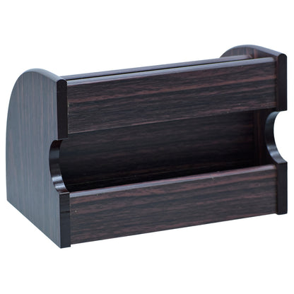 Premium Wooden Multi-Compartment Desktop Organizer with Drawer